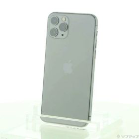 【中古】Apple(アップル) iPhone11 Pro 64GB スペースグレイ MWC22J／A SoftBank 【262-ud】
