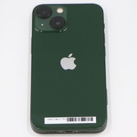 アップル(Apple)の中古Apple iPhone 13 mini 128GB (SIMフリー) グリーン 【可(C)】(スマートフォン本体)