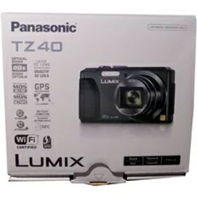 【中古】 パナソニック デジタルカメラ ルミックス TZ40 光学20倍 ブラック DMC-TZ40-K