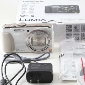 【中古】【非常に良い】パナソニック デジタルカメラ ルミックス TZ40 光学20倍 ホワイト DMC-TZ40-W