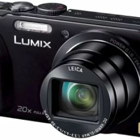 【中古】パナソニック デジタルカメラ ルミックス TZ40 光学20倍 ブラック DMC-TZ40-K