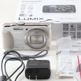 【中古】 パナソニック デジタルカメラ ルミックス TZ40 光学20倍 ホワイト DMC-TZ40-W 当店保証30日間 人気 ミラーレス 一眼レフ 交換レンズ カメラ