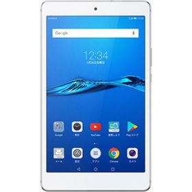 HUAWEI MediaPad M3 Lite S 701HW[16GB] SoftBank ホワイト【 …