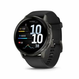 ガーミン Venu 4 45mm Slate / Black 品番：010-03014-30 GARMINLEDフラッシュライト マイク&スピーカー対応 第5世代光学式心拍計 ヴェニュー フォー ベニュー フィットネス GPS ライフログ 健康 スマート ウォッチ 0753759362584 メーカー1年保証