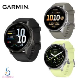 ガーミン GARMIN Venu 4 45mm 010-03014 GPS スマートウォッチ 通知機能 音声操作 音楽保存 スポーツウォッチ ランニング ジョギング 筋トレ ゴルフ 水泳