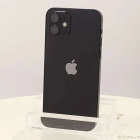 ソフマップ 〔中古品〕 iPhone12 64GB ブラック MGHN3J／A SIMフリー【368】