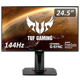 【中古】ASUS TUF Gaming ゲーミングモニター VG259Q 24.5インチ フルHD IPS 144Hz 1ms HDMI×2 ポートDP Adaptive-sync ELMB