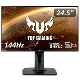 【中古】ASUS TUF Gaming ゲーミングモニター VG259Q 24.5インチ フルHD IPS 144Hz 1ms HDMI×2 ポートDP Adaptive-sync ELMB
