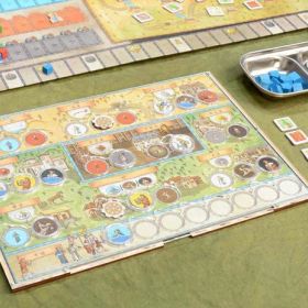 オルレアン コインカプセル対応オーバーレイ×4枚セット ボードゲーム オリジナル オーバーレイ ・送料無料 ルール 個人ボード ボードゲーム 便利 駒 コマ ズレ防止 ゲーム ボドゲグッズ