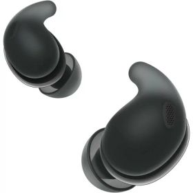 ソニー(SONY) ワイヤレス ノイズキャンセリング イヤホン LinkBuds Fit/WF-LS910N 自然なフィット感 軽量 小型 ノイキャン 外音取込み アクセサリでカスタマイズ可能 WF-LS910N BZ ブラック