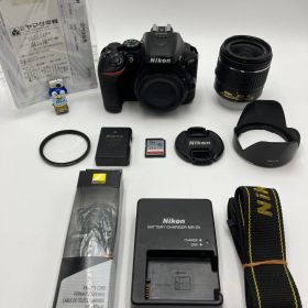 【返品保証・動作確認済】Nikon D5600 + AF-P 18-55mm VR レンズキット