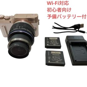 LUMIX GF10ミラーレス一眼 レンズ付 卒園式・入学式！Wi-Fi対応