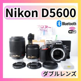 ❣️美品❣️ Nikon D5600 Wi-Fi スマホ転送 自撮り手振れ補正