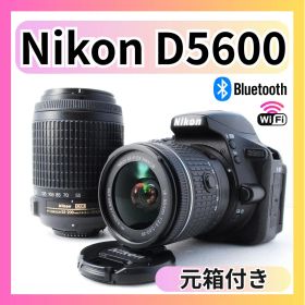 ✨豪華セットの美品 ショット数少✨ Nikon D5600 スマホ転送 箱付き