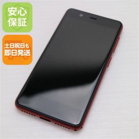 アンドロイド(ANDROID)の新品同様 Rakuten Mini クリムゾンレッド M444(スマートフォン本体)