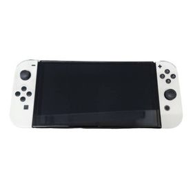 ニンテンドースイッチ(Nintendo Switch)の任天堂 Nintendo Switch ニンテンドー スイッチ 有機ELモデル HEG-S-KAAAA ホワイト 動作確認済み 【中古】 32603R25(家庭用ゲーム機本体)