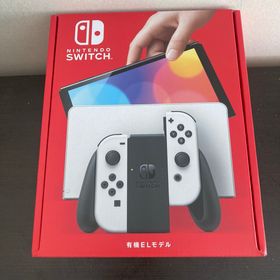 ニンテンドースイッチ(Nintendo Switch)の【新品・未開封】Nintendo Switch 有機ELモデル ホワイト 本体 (家庭用ゲーム機本体)