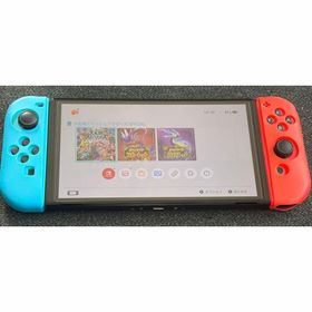 ニンテンドースイッチ(Nintendo Switch)の【極美品】NintendoSwitch （有機ELモデル）任天堂スイッチ(家庭用ゲーム機本体)