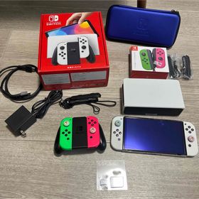 ニンテンドースイッチ(Nintendo Switch)のNintendo Switch 有機EL Joy-Con microSD ポーチ(家庭用ゲーム機本体)