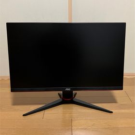 AOC 23.8型ワイドゲーミング液晶ディスプレイ 24G2E5/11(ディスプレイ)