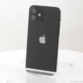 ソフマップ 〔中古品〕 iPhone12 128GB ブラック MGHU3J／A SIMフリー【377】