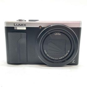 パナソニック(Panasonic)の【全額返金保証】【最速発送】Panasonic コンパクトデジタルカメラ LUMIX DMC-TZ85 シルバー 美品 動作確認済(コンパクトデジタルカメラ)