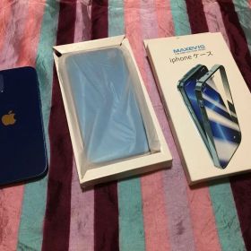 Apple iPhone12 128GB Blue SIMフリー ケース 付属