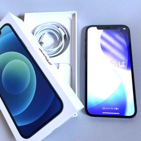 Apple iPhone12 128GB ブルー SIMフリー 初期化済み