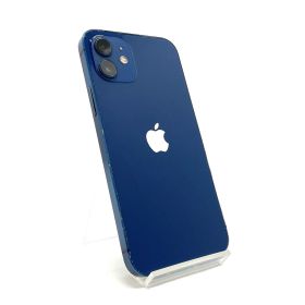 【最速発送】 iPhone 12 256GB ブルー docomo 白ロム【難有】 75%