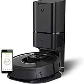 【中古】ルンバi7+ アイロボット のロボット掃除機 自動ゴミ収集 水洗いできるダストボックス wifi対応 スマートマッピング 自動充電・運転再開 吸引力