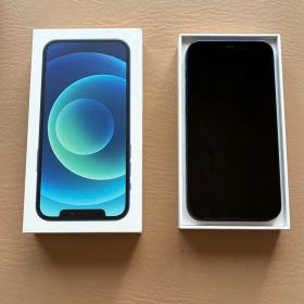 Apple iPhone 12 124Gブルー 本体 充電ケーブル付き