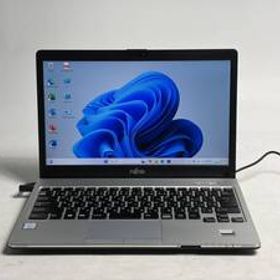【整備済】【超美品】Fujitsu LifeBook S936/P/Intel Core i5-6300U/8/128SSD/13.3/Win 11/Office付き/J655_019