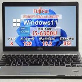 【整備済】Fujitsu LifeBook S936/P/Intel Core i5-6300U/8/128SSD/13.3/Win 11/Office付き/J655_017