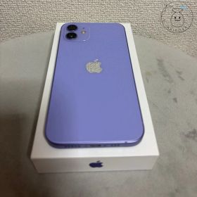 【美品】Apple iPhone 12 パープル 本体 中古