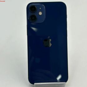 【中古】iPhone12 mini 64GB ブルー MGAP3J/A AU版SIMフリー 美品