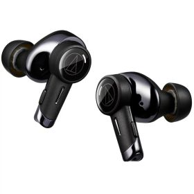 オーディオテクニカ ノイズキャンセリング機能搭載 完全ワイヤレスBluetoothイヤホン（ブラック） ATH-TWX9MK2BK audio-technica
