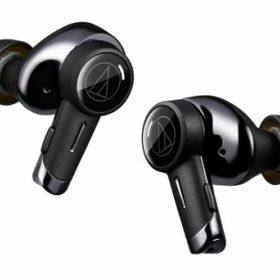 オーディオテクニカATH-TWX9MK2BK(E)ノイズキャンセリングワイヤレスイヤホンBluetooth完全ワイヤレスマイク付最大約18.5時間再生ワイヤレス充電対応マルチポイント深紫外線除菌システム通話…