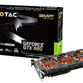 【中古】ZOTAC GeForce GTX 980AMP グラフィックスボード VD5512 ZTGTX98-4GD5AMP01