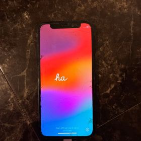 iPhone12 ブルー 128GB SIMフリー 画面割れあり 動作確認済み