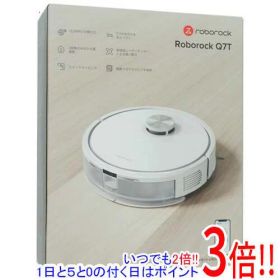 【1日と5.0のつく日、18日はポイント3倍！】【中古】Beijing Roborock Technology ロボット掃除機 Q7T Q7T02-04 ホワイト 未使用