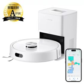 【対象ショップ限定 先着フラッシュクーポン】ロボロック Roborock ROBOROCK Q7T+ Q7TP02-04 ロボット掃除機 吸引力 10000Pa 自動ゴミ収集 高性能紙パック Q7TP0204