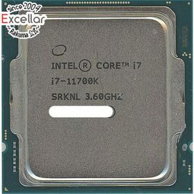 インテル(intel)のCore i7 11700K 3.6GHz LGA1200 125W SRKNL(PCパーツ)