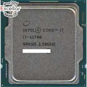 インテル(intel)のCore i7 11700 2.5GHz LGA1200 65W SRKNS(PC周辺機器)