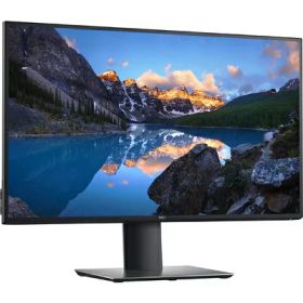 【中古】 Dell (デル) U2720QM 27インチ ウルトラシャープ 4K UHD IPS 超薄型ベゼルモニター (HDMI、ディスプレイポート、USB-C) VESA認定 シルバー
