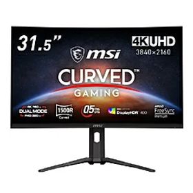 MSI(エムエスアイ) MAG-321CUPDF USB-C対応 ゲーミングモニター MAG 321CUPDF ［31.5型 /4K(3840×2160） /ワイド /曲面型 /76Hz］ MAG321CUPDF