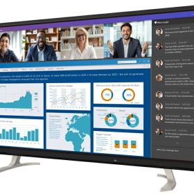 【送料無料】EIZO EV4340X-BK 液晶ディスプレイ 42.5型/ 3840×2160/ HDMI×2、DisplayPort、USB Type-C/ ブラック/ スピーカー：あり【在庫目安:僅少】