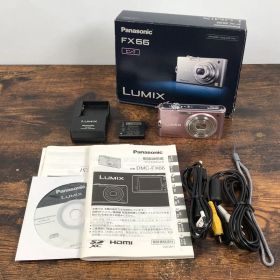 動作確認済 Panasonic LUMIX DMC-FX66 ピンク