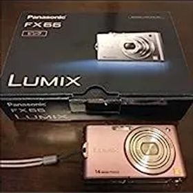 【中古】パナソニック デジタルカメラ ルミックス スイートピンク DMC-FX66-P