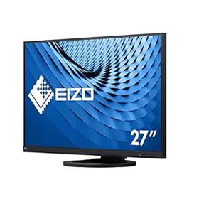 【中古】EIZO 27.0型フレームレスモニターFlexScan EV2760-BK(2560×1440/アンチグレアIPS/疲れ目軽減/ブラック/5