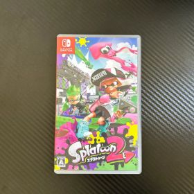 スプラトゥーン2のカセットとパッケージ